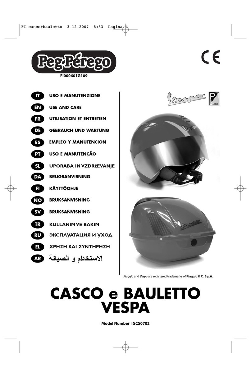 Peg-Perego VESPA IGCS0702 Installation instructions