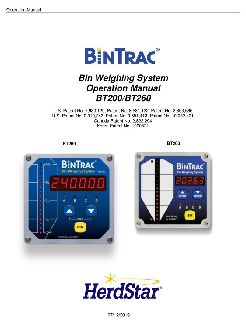herdstar BINTRaC BT200 Operation manual
