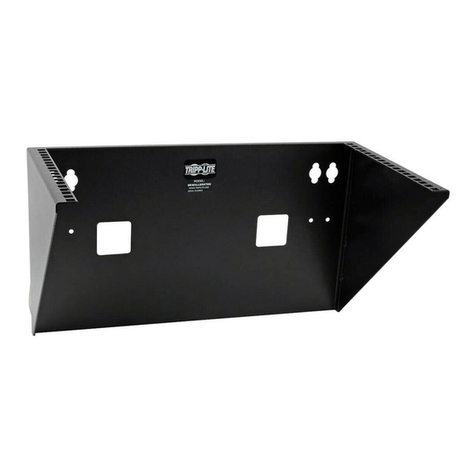 Tripp Lite SRWALLBRKT Series installation guide