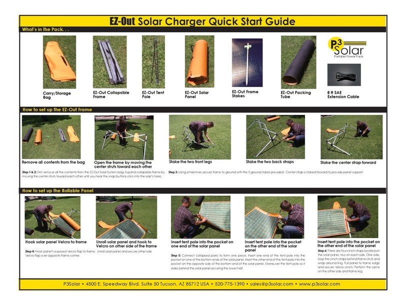 P3Solar EZ-Out User manual