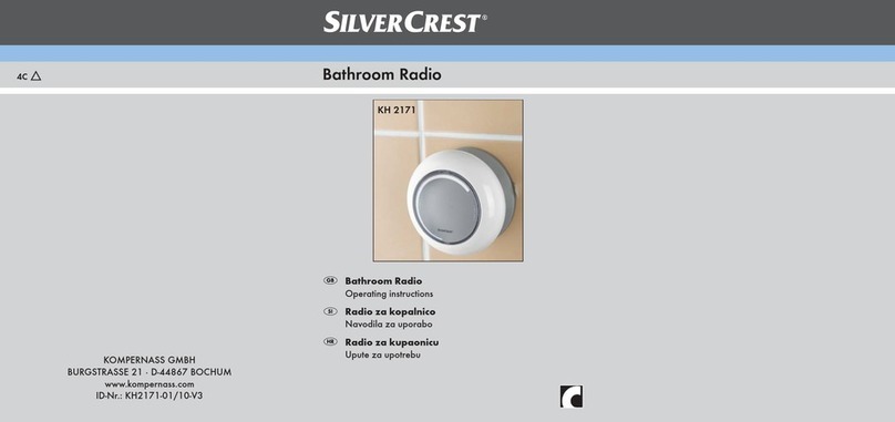 Silvercrest KH 2171 User manual
