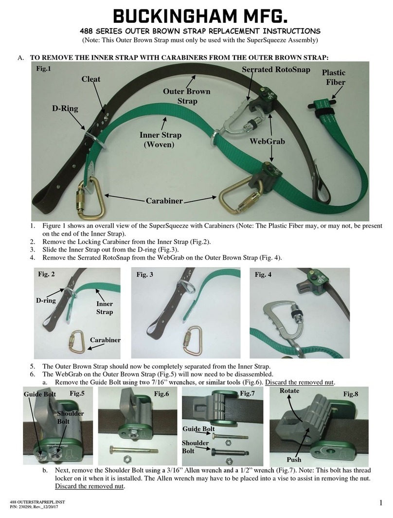BUCKINGHAM MFG 488 Series Guide