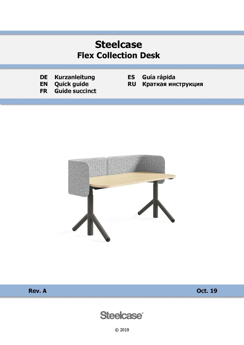 Steelcase Flex Series User manual Steelcase Flex Series User manual