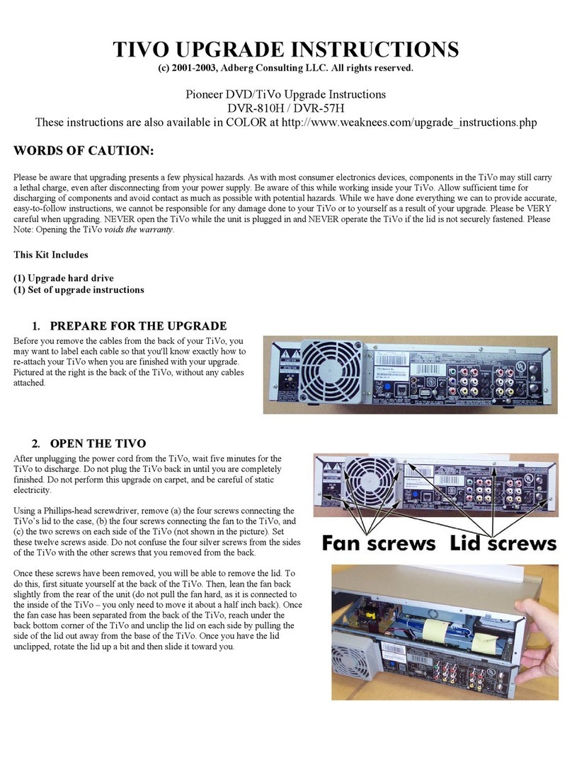 Pioneer DVR-810 H Upgrade instructions