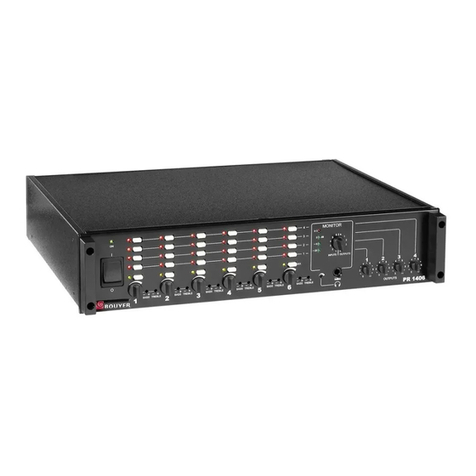 Bouyer EXCELLENCE PR 1406 manual