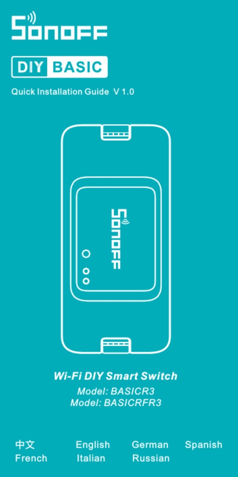 Sonoff BASICR3 User manual Sonoff BASICR3 User manual