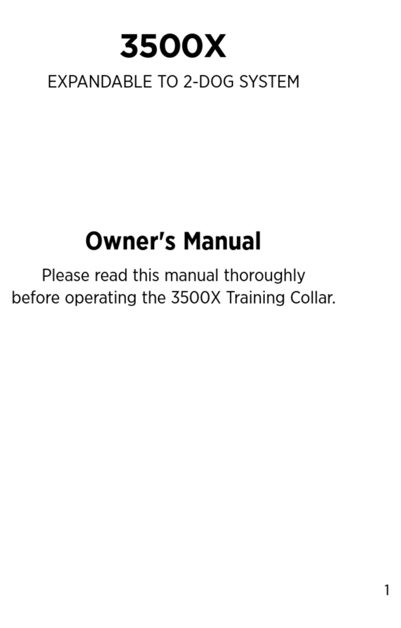 Dogtra 3500X owner's manual