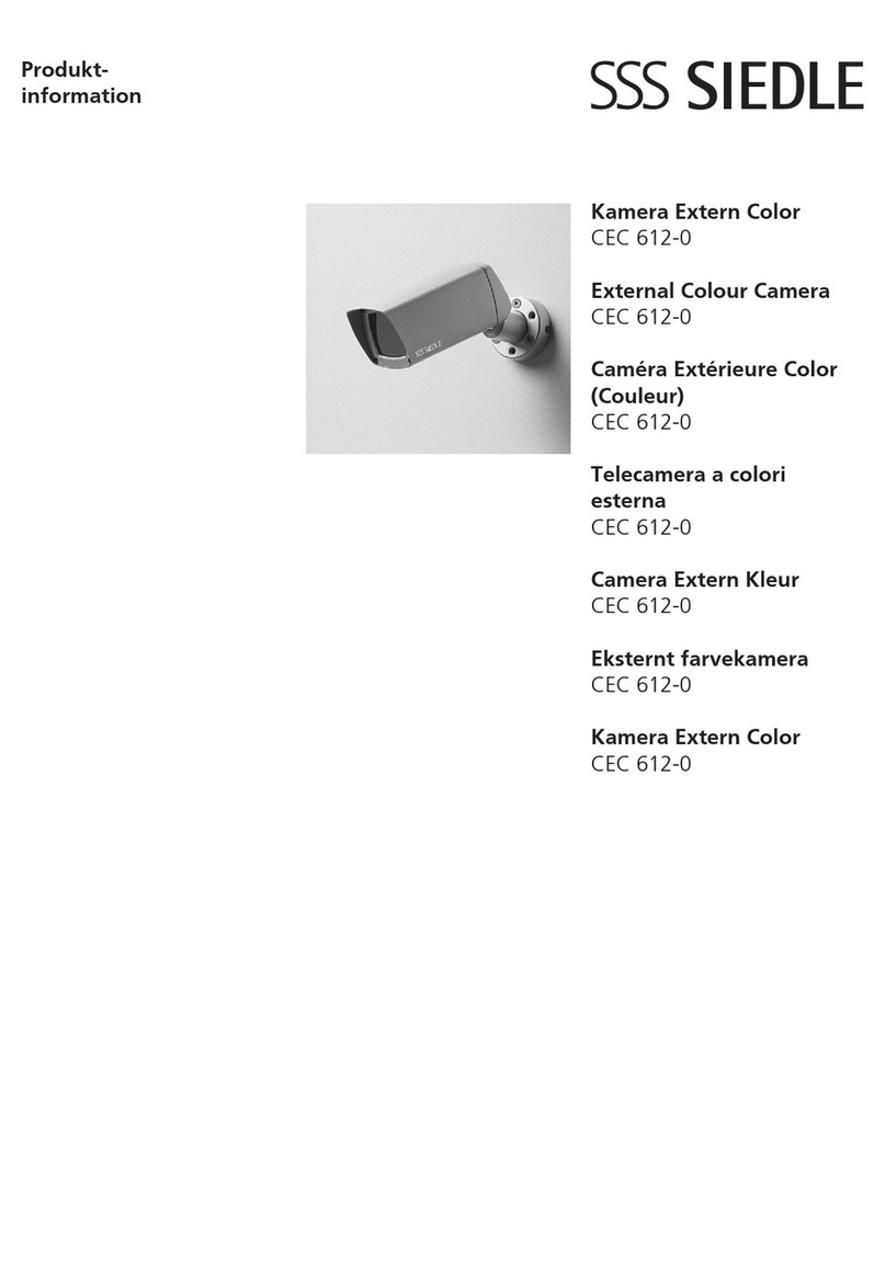 SSS Siedle CEC 612-0 Product information