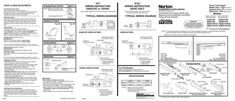 Norton Power Track Series User manual Norton Power Track Series User manual