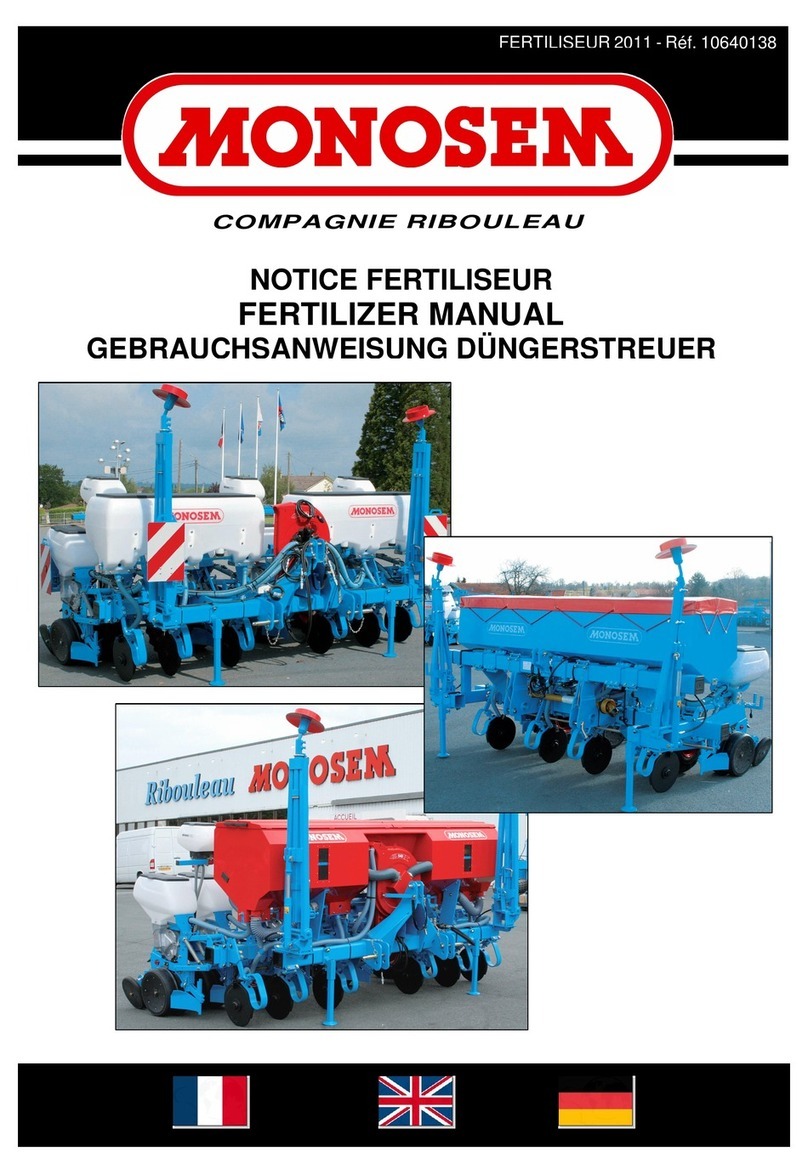 Monosem Monobloc 260 User manual