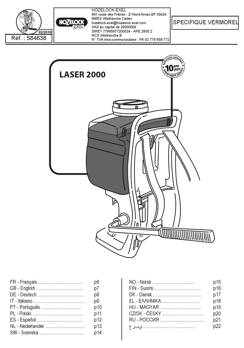 Hozelock LASER 2000 User manual