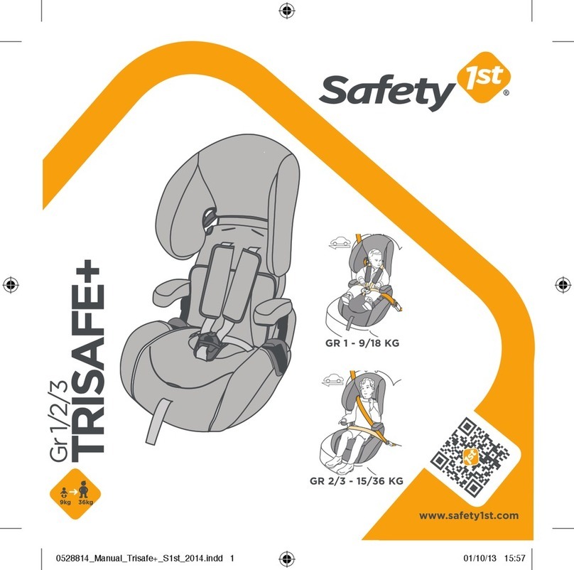 Safety 1st Trisafe+ Instructions for use & warranty
