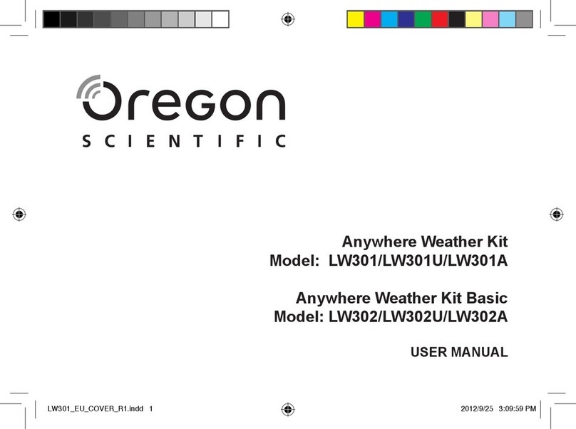 Oregon Scientific LW301 User manual