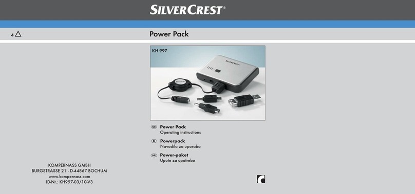 Kompernass SilverCrest KH 997 User manual