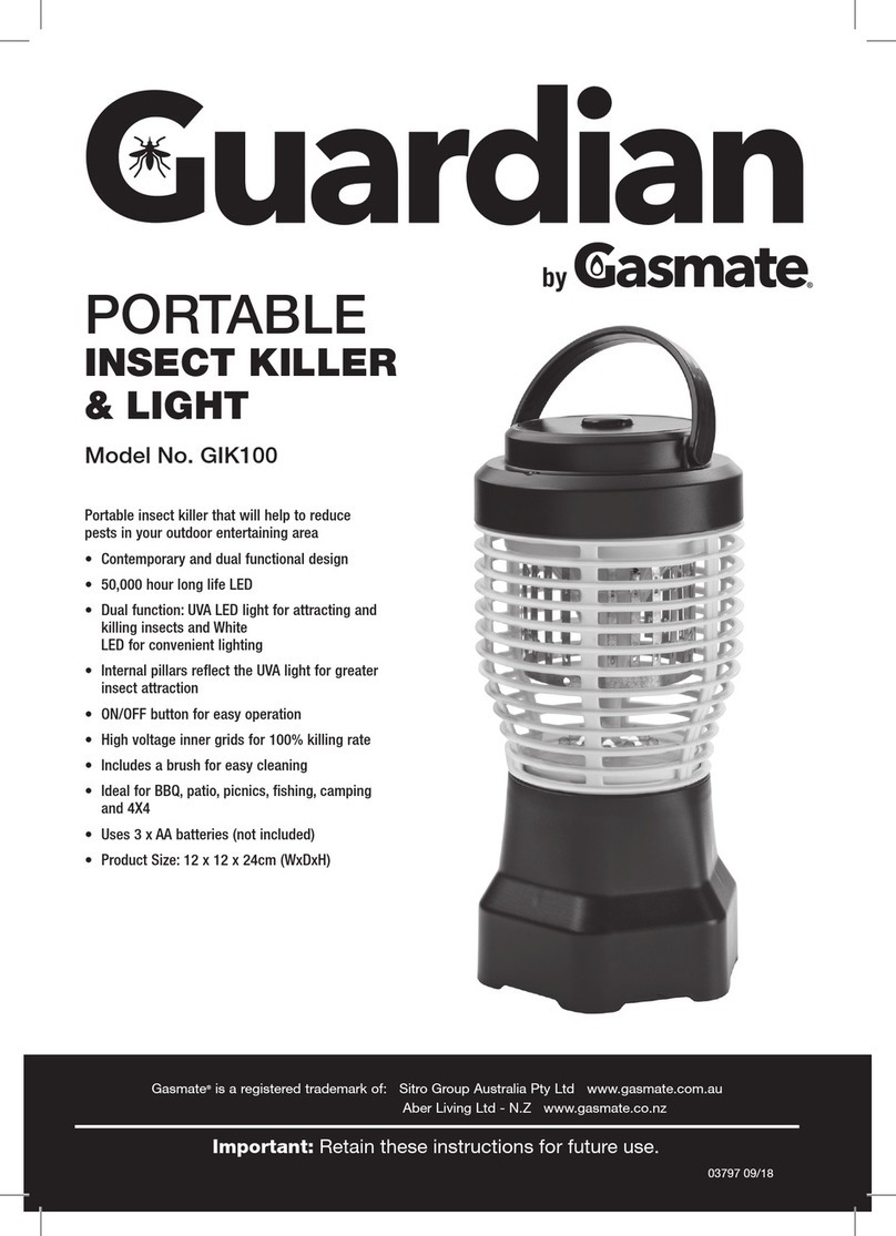 Gasmate Guardian GIK100 quick start guide