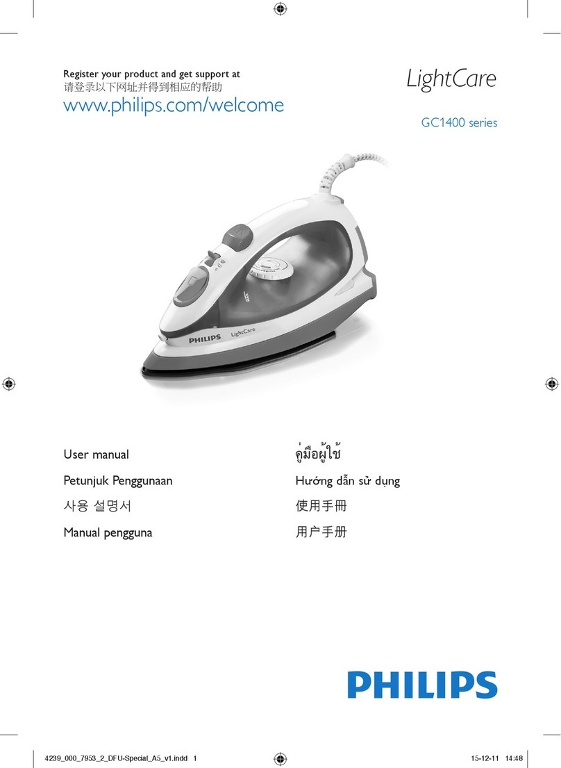 Philips LightCare GC1400 Series user manual
