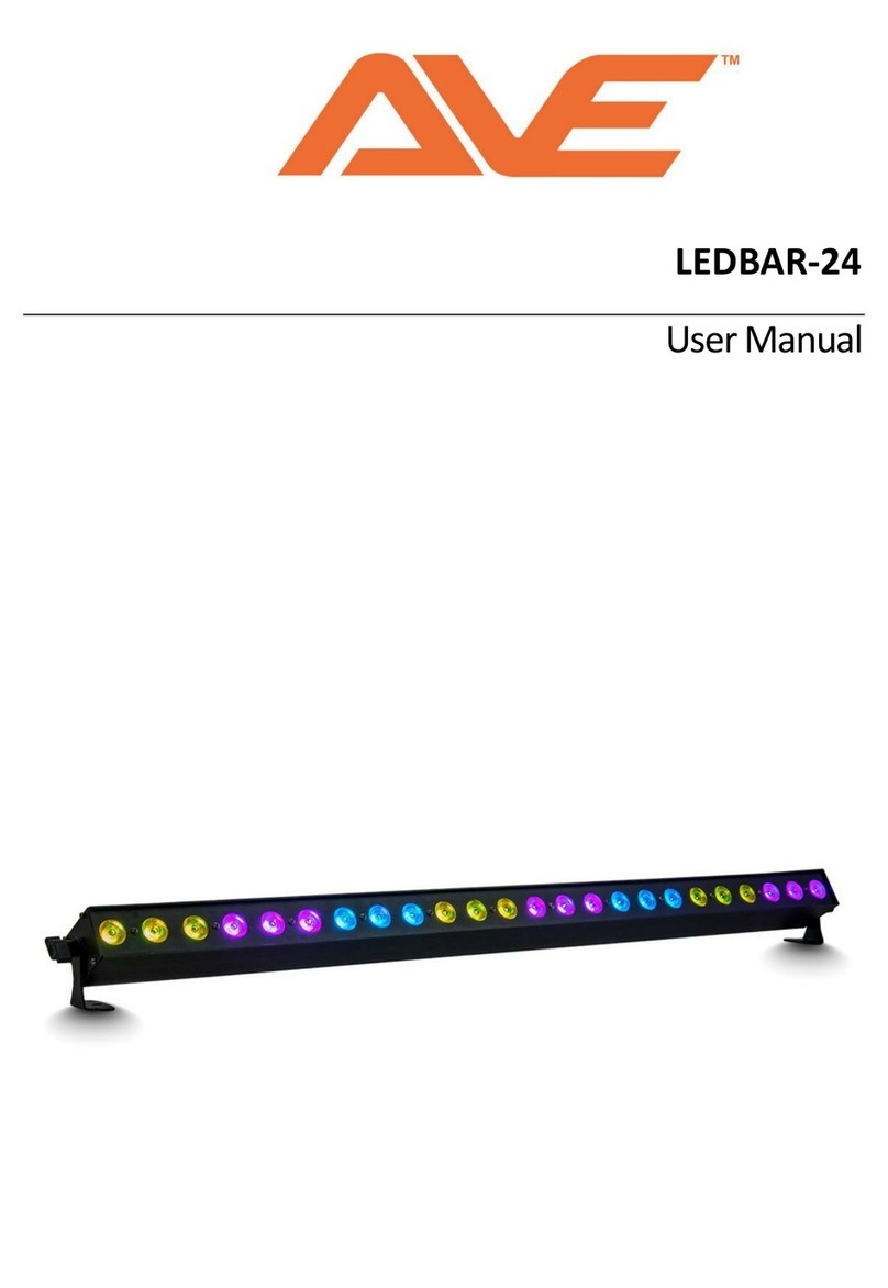 AVE LEDBAR-24 User manual