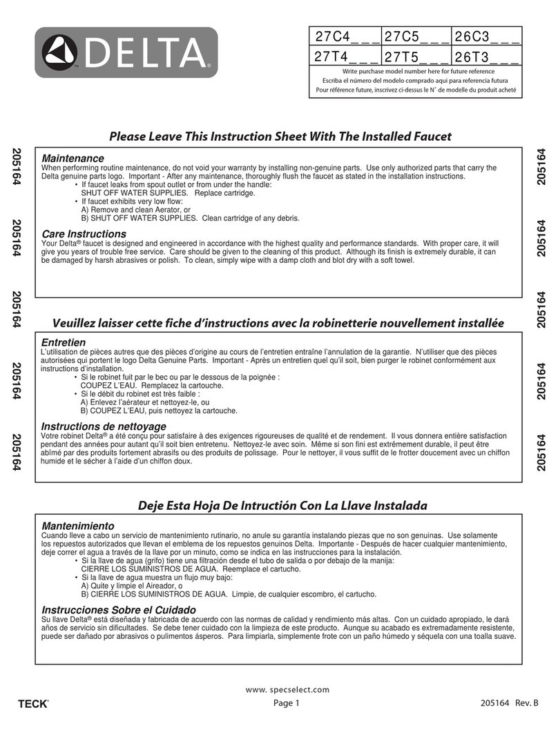 Delta 27C4 Series User manual