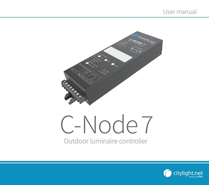 CityLight C-Node 7 user manual