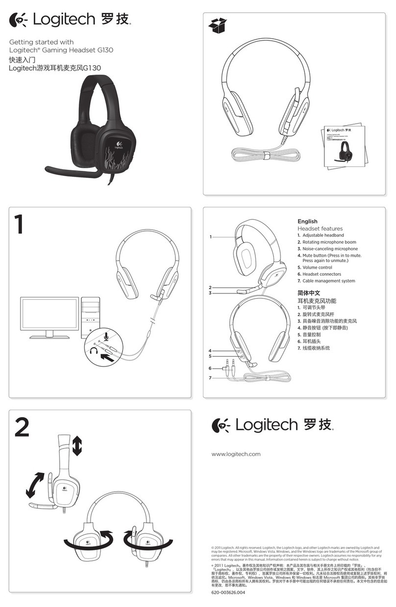 Logitech G130 User manual
