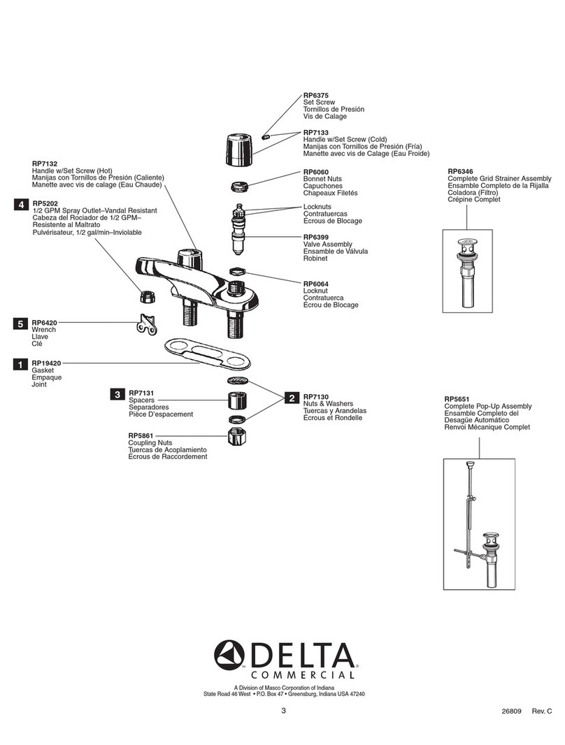 Delta 2517-HDF User manual