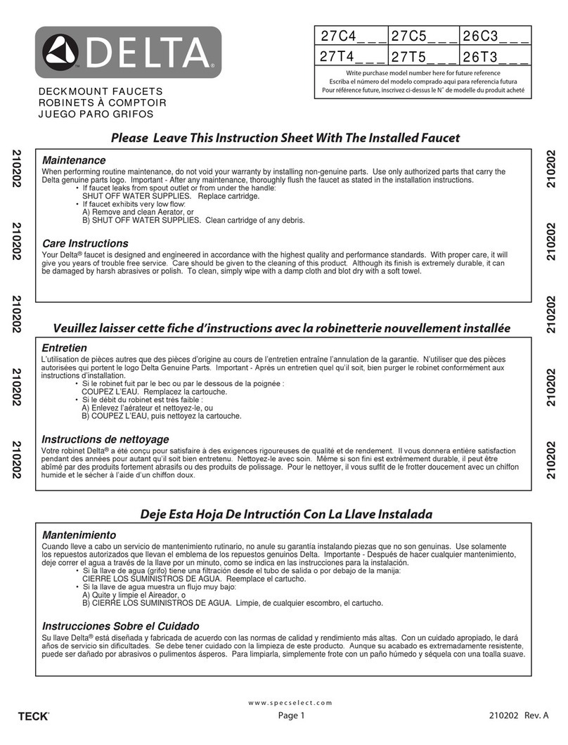 Delta 27C4 Series User manual
