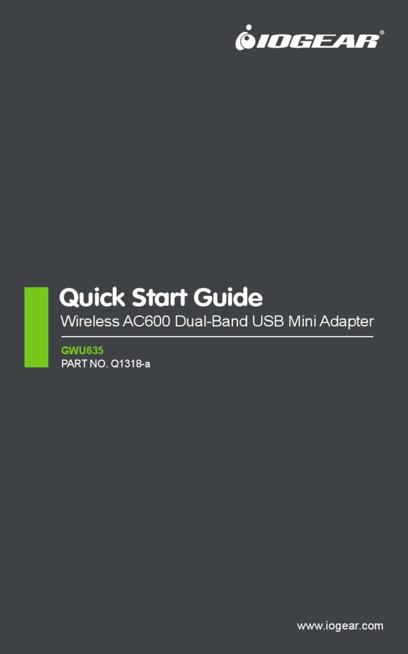 IOGear GWU635 User manual IOGear GWU635 User manual
