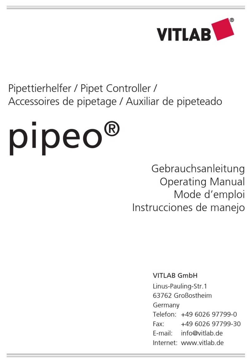 Vitlab pipeo operating manual