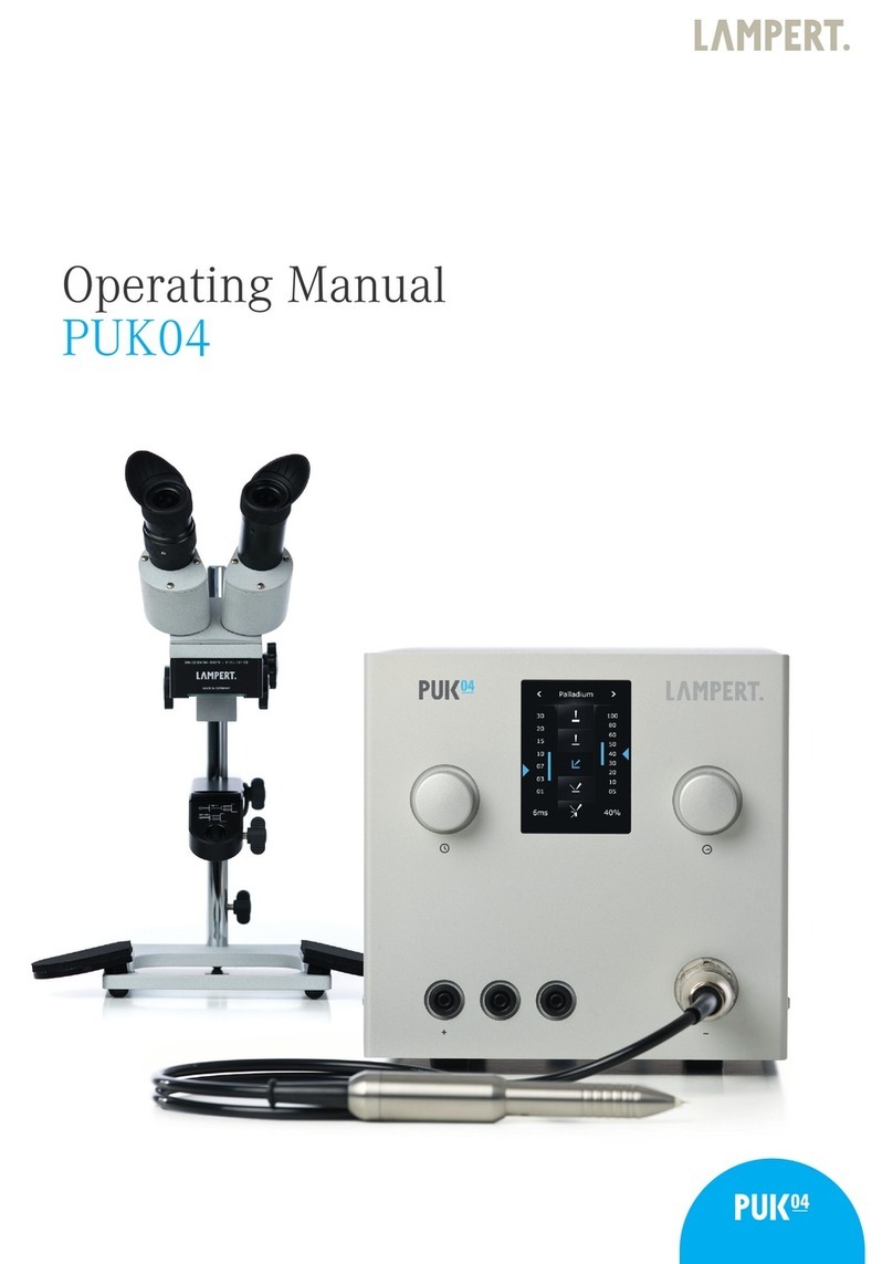 Lampert PUK04 operating manual