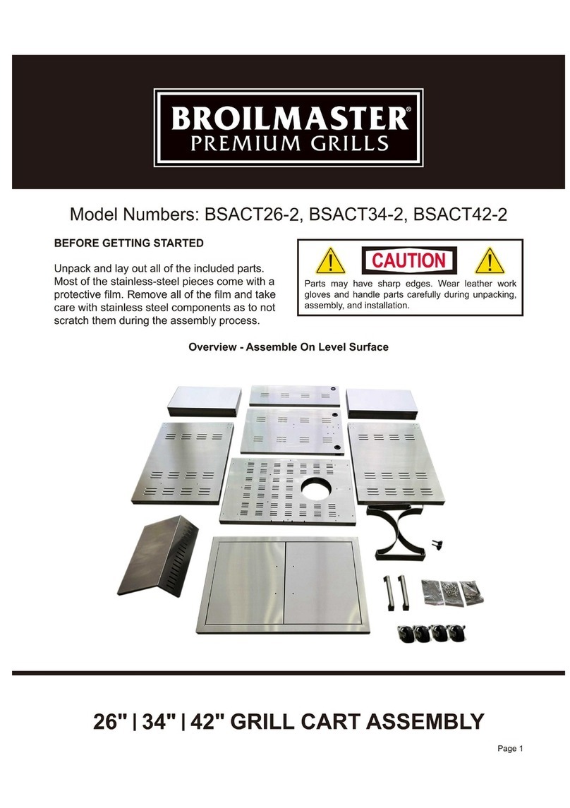 Broil King BSACT26-2 Assembly