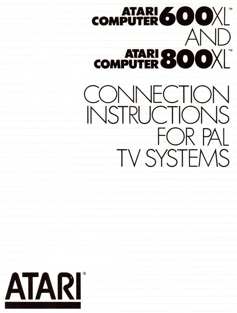 Atari 600XL Instruction manual