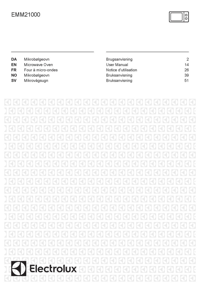 Electrolux EMM21000 user manual