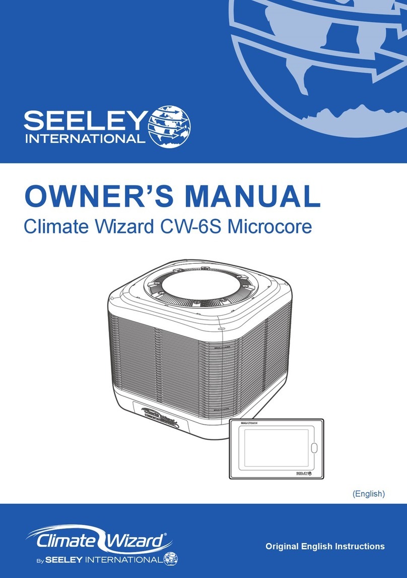 Seeley Climate Wizard CW-6S Microcore User manual