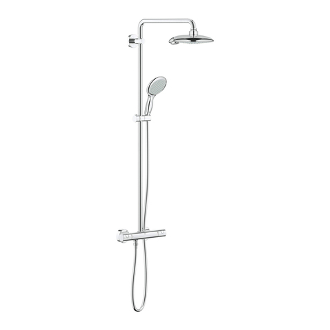 Hans Grohe Crometta E240 Showerpipe 26185000 Instructions for use/assembly instructions Hans Grohe Crometta E240 Showerpipe 26185000 Instructions for use/assembly instructions