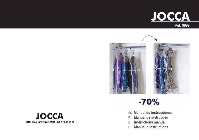 JOCCA 9989 instruction manual