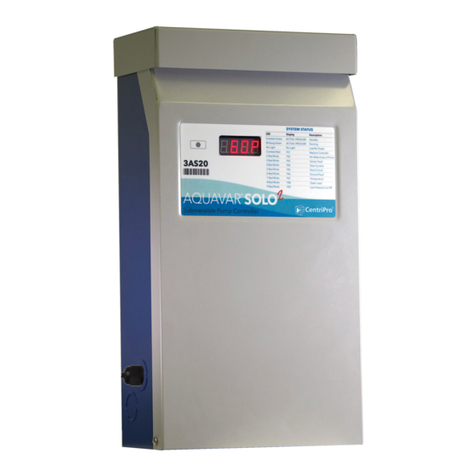 Xylem CentriPro Aquavar SOLO instruction manual