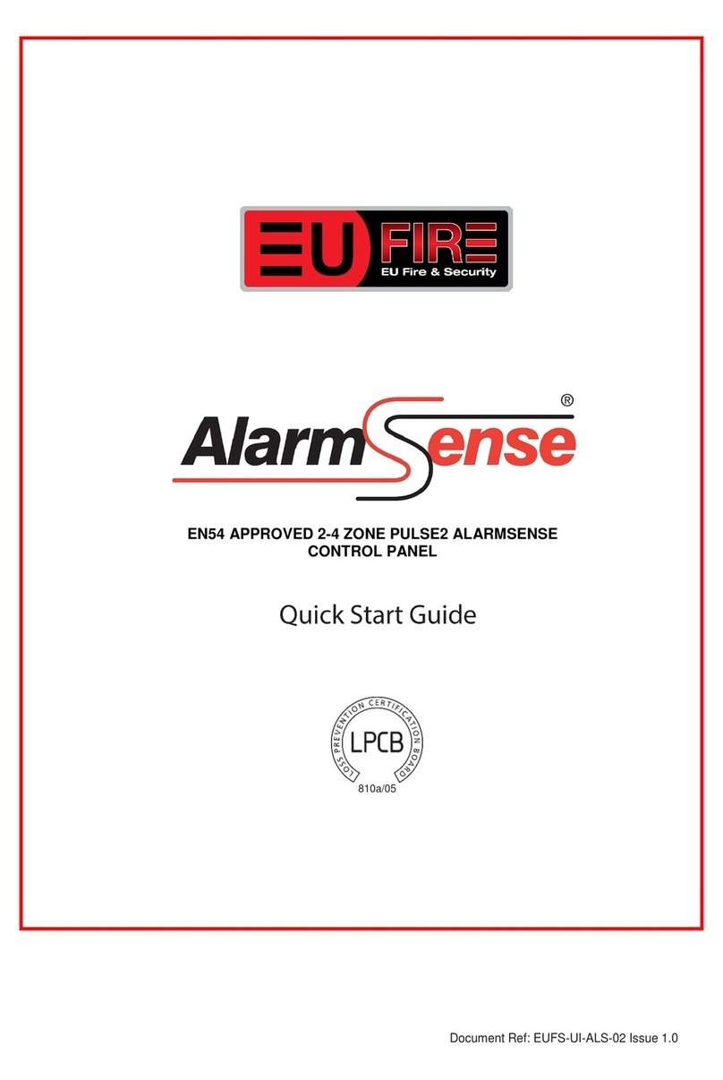 Alarm Sense Pulse2 quick start guide