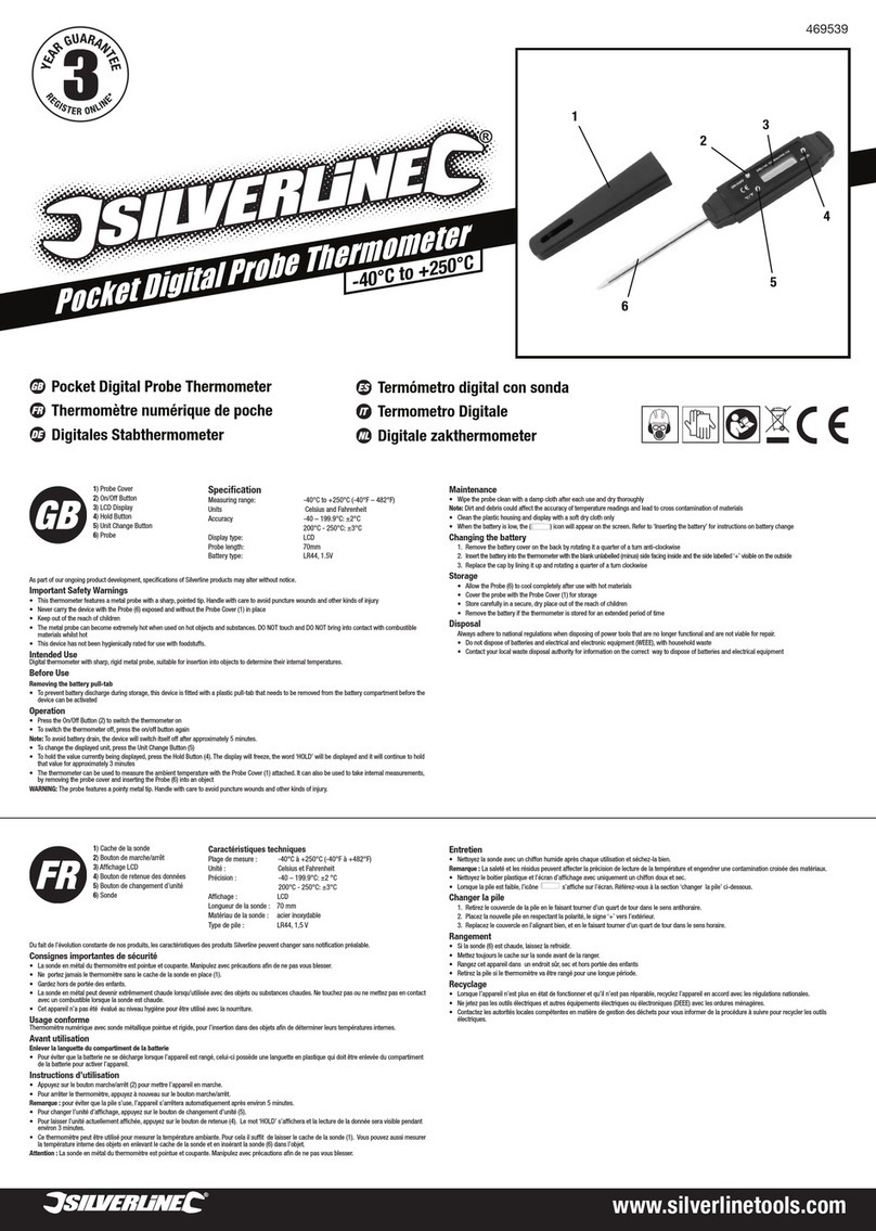 Silverline 469539 quick start guide