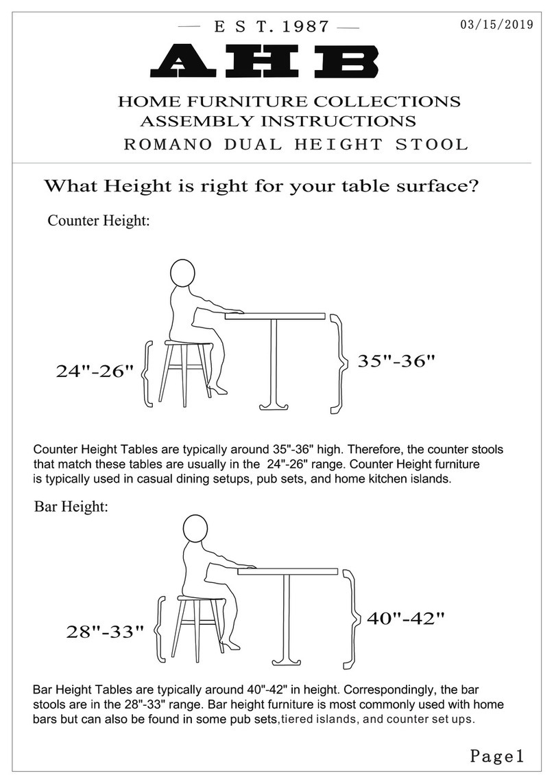AHB Romano Assembly instructions AHB Romano Assembly instructions
