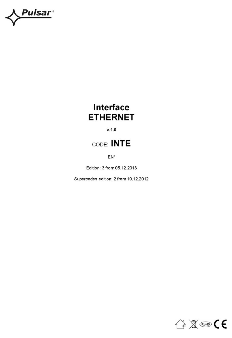 Pulsar INTE Instruction