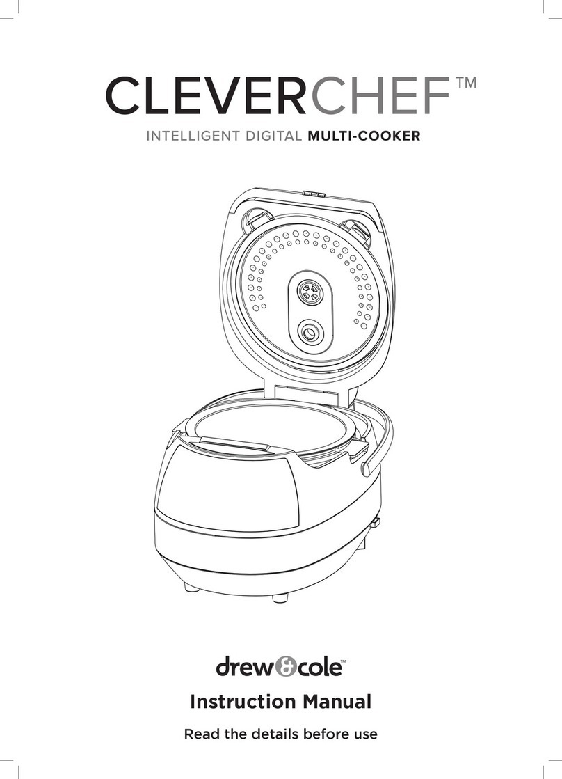 Drew & Cole CLEVERCHEF instruction manual