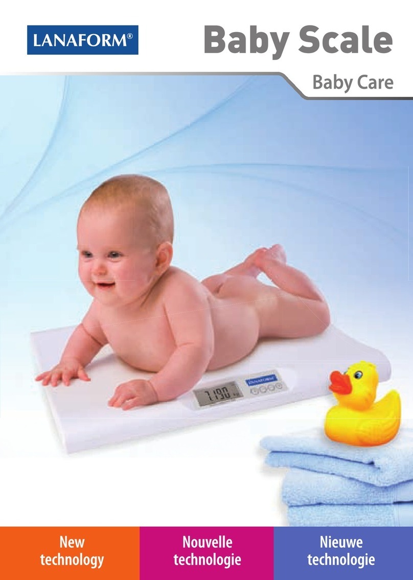Lanaform Baby Scale manual