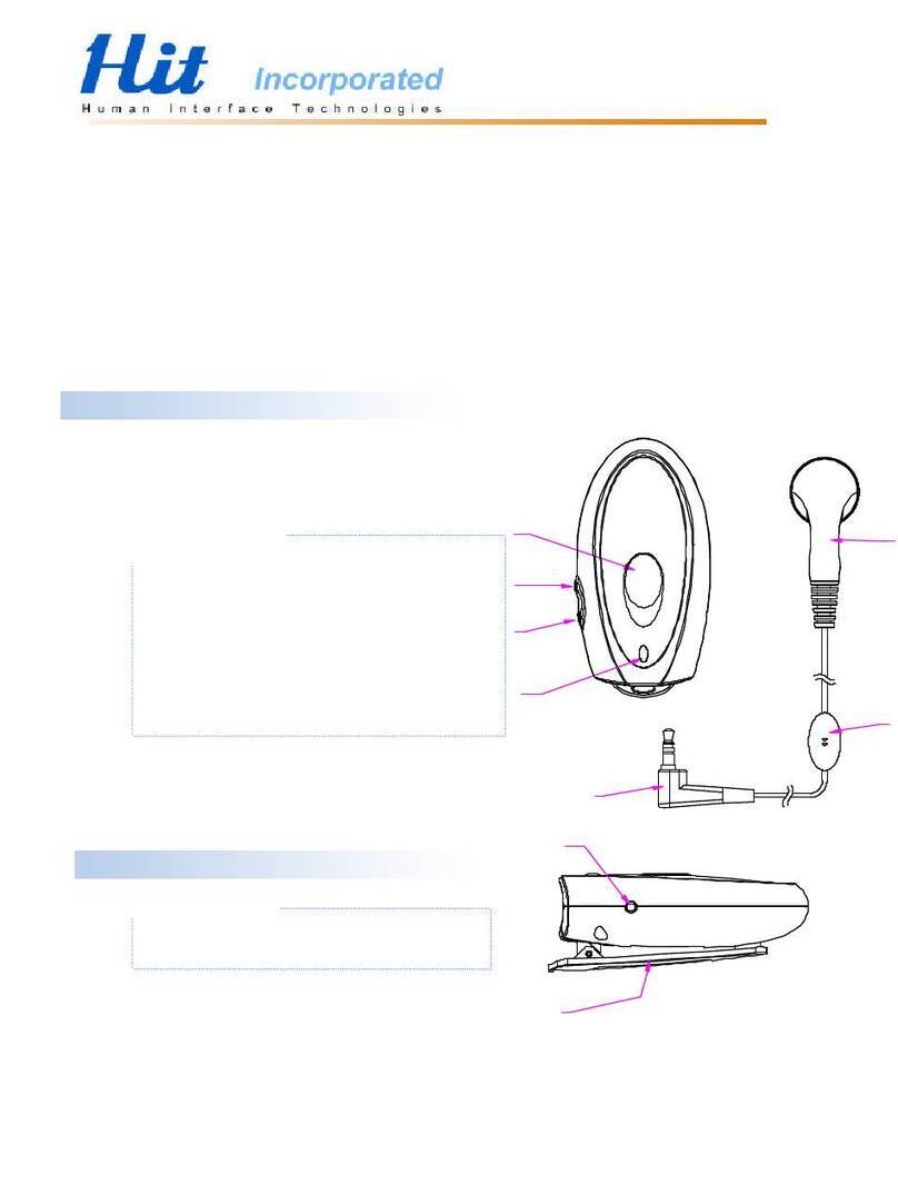 Human Interface Technologies HBM-004 user manual
