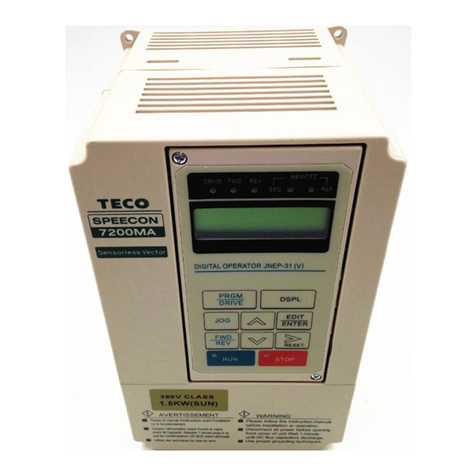 TECO 7200 MA Series manual
