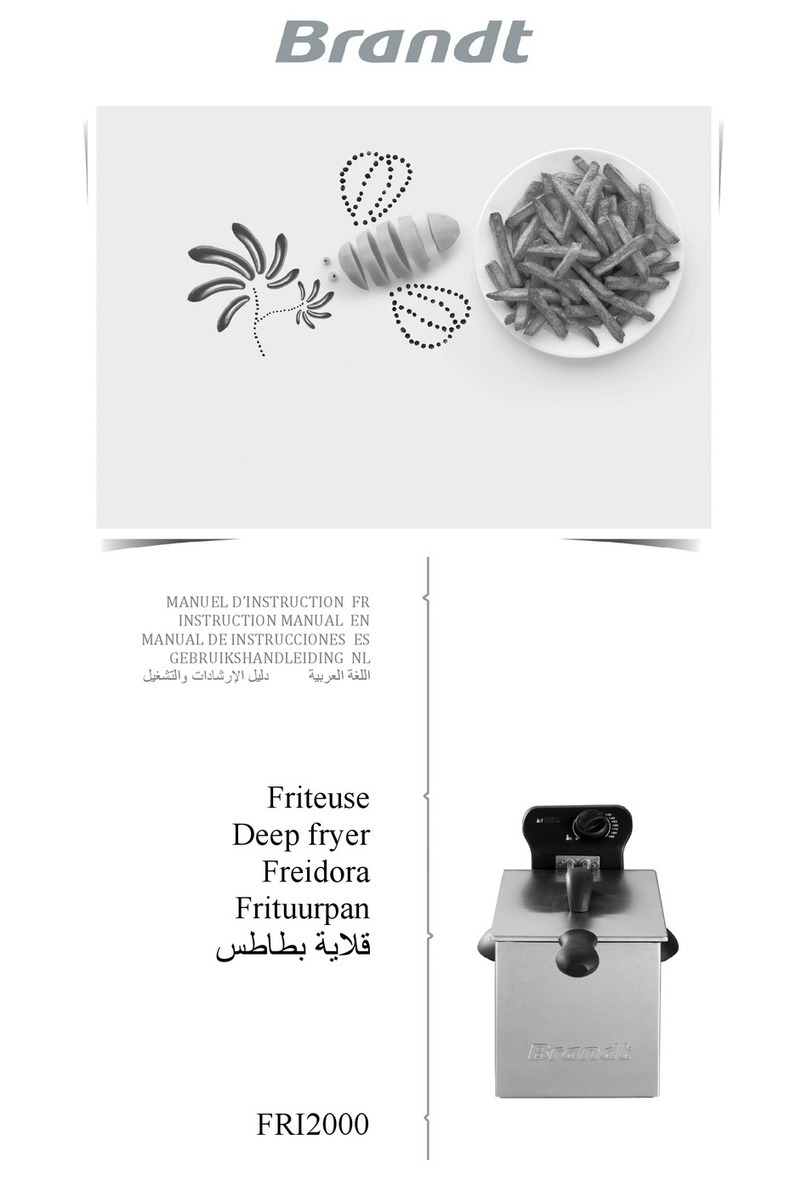Brandt FRI2000 instruction manual