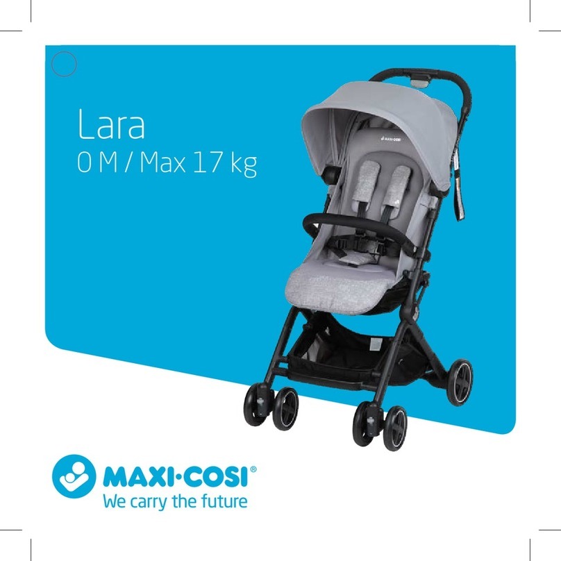 MaxiCosi Lara 0 M / Max 17 kg User manual
