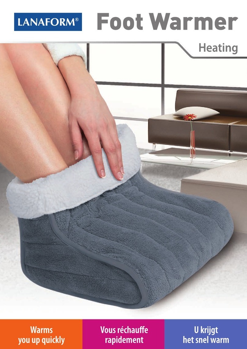 Lanaform FOOT WARMER manual