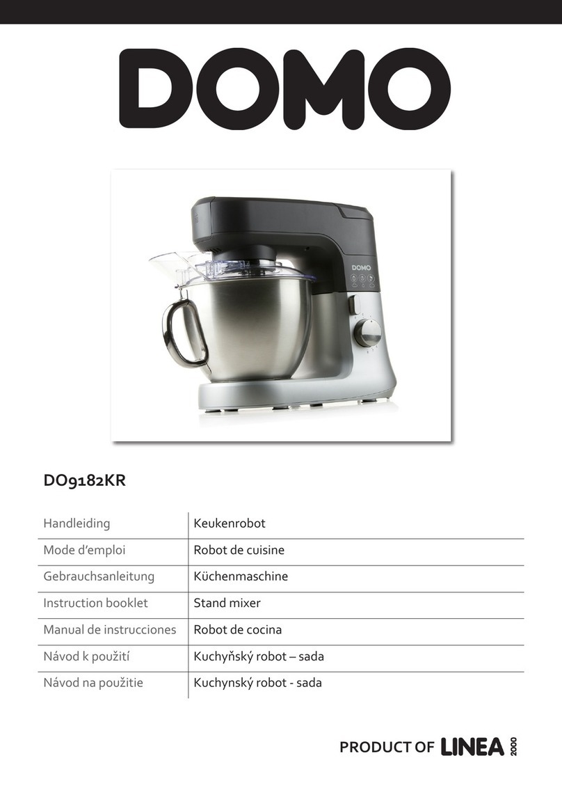 Linea DOMO DO9182KR Instruction booklet