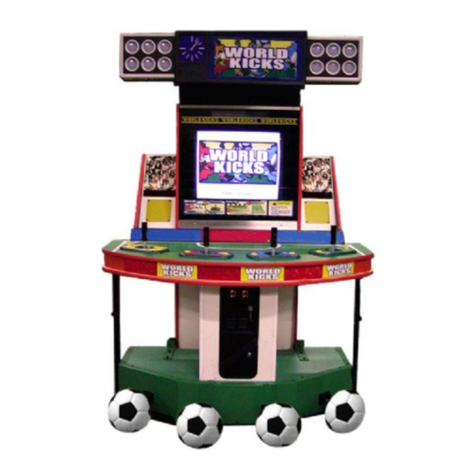 NAMCO WORLD KICKS Operator's manual