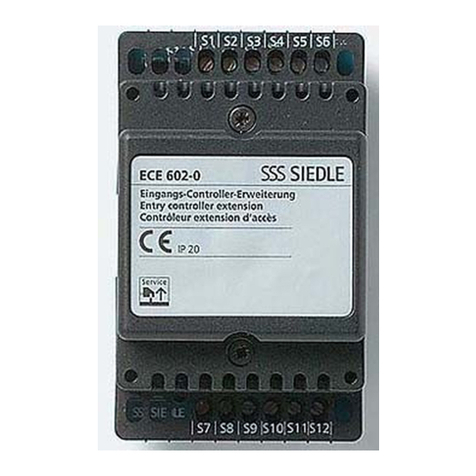SSS Siedle ECE 602-0 User manual